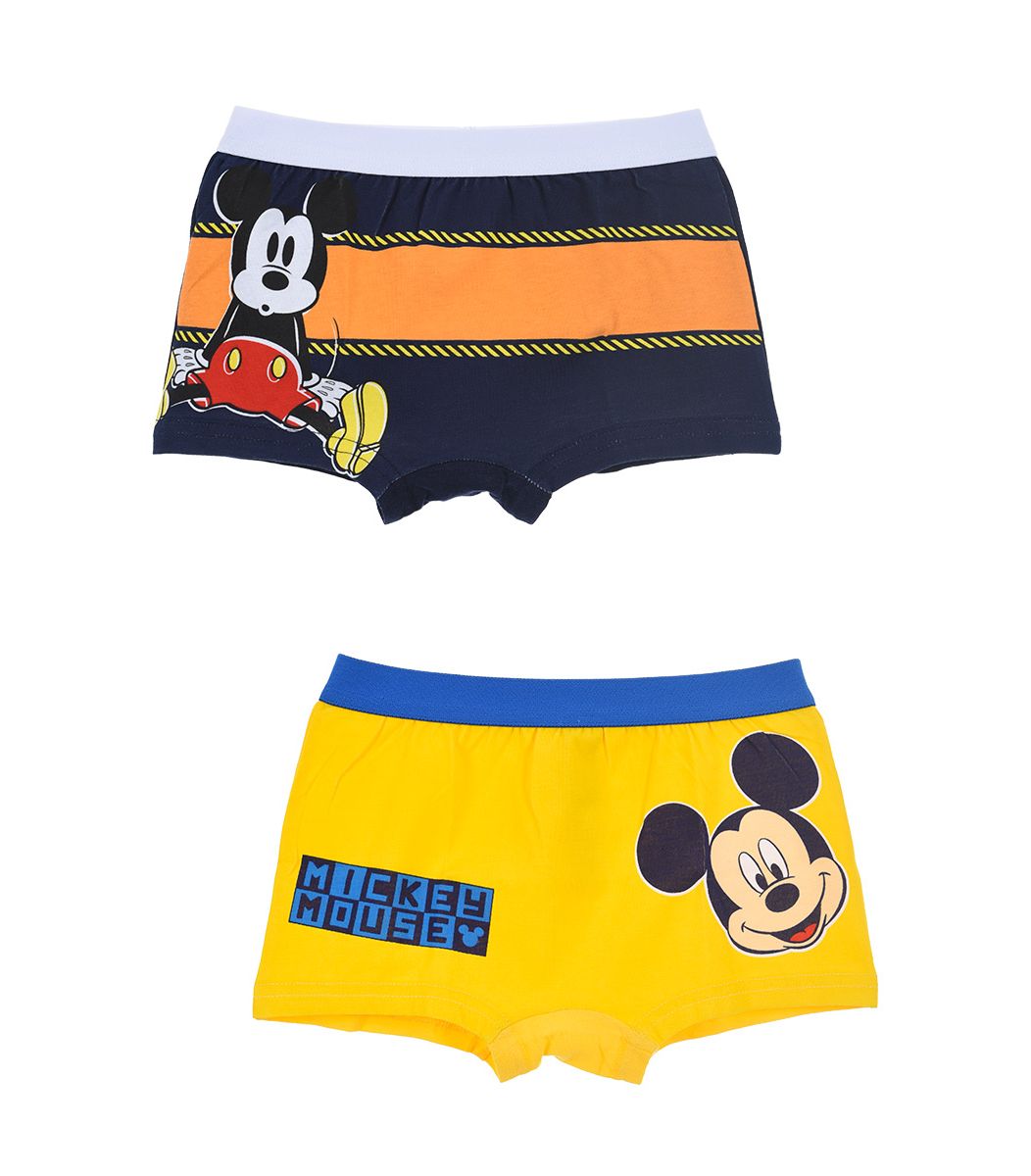Mickey Set 2 boxers, cotton Color Black Size 2yrs old