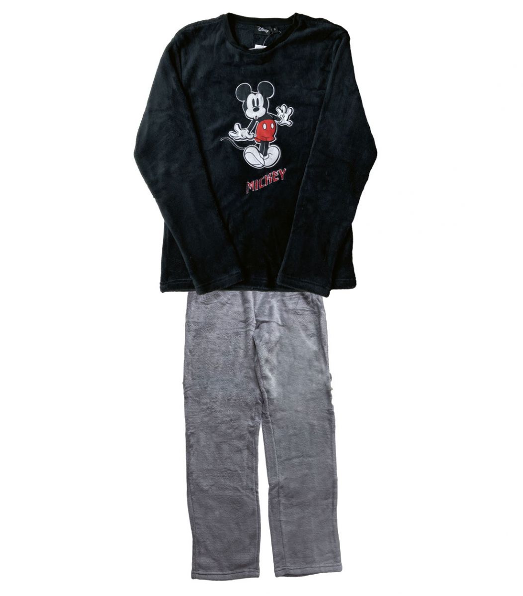 Men winter pyjama coral Mickey Disney - 11