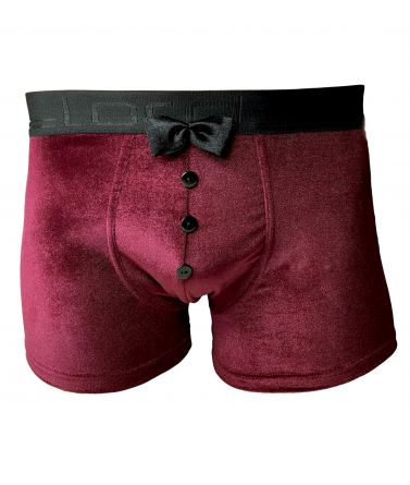 Lord Men Boxer Velvet with bow Lord - 1
