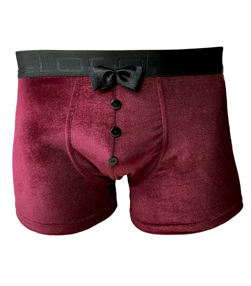 Lord Men Boxer Velvet with bow Lord - 1