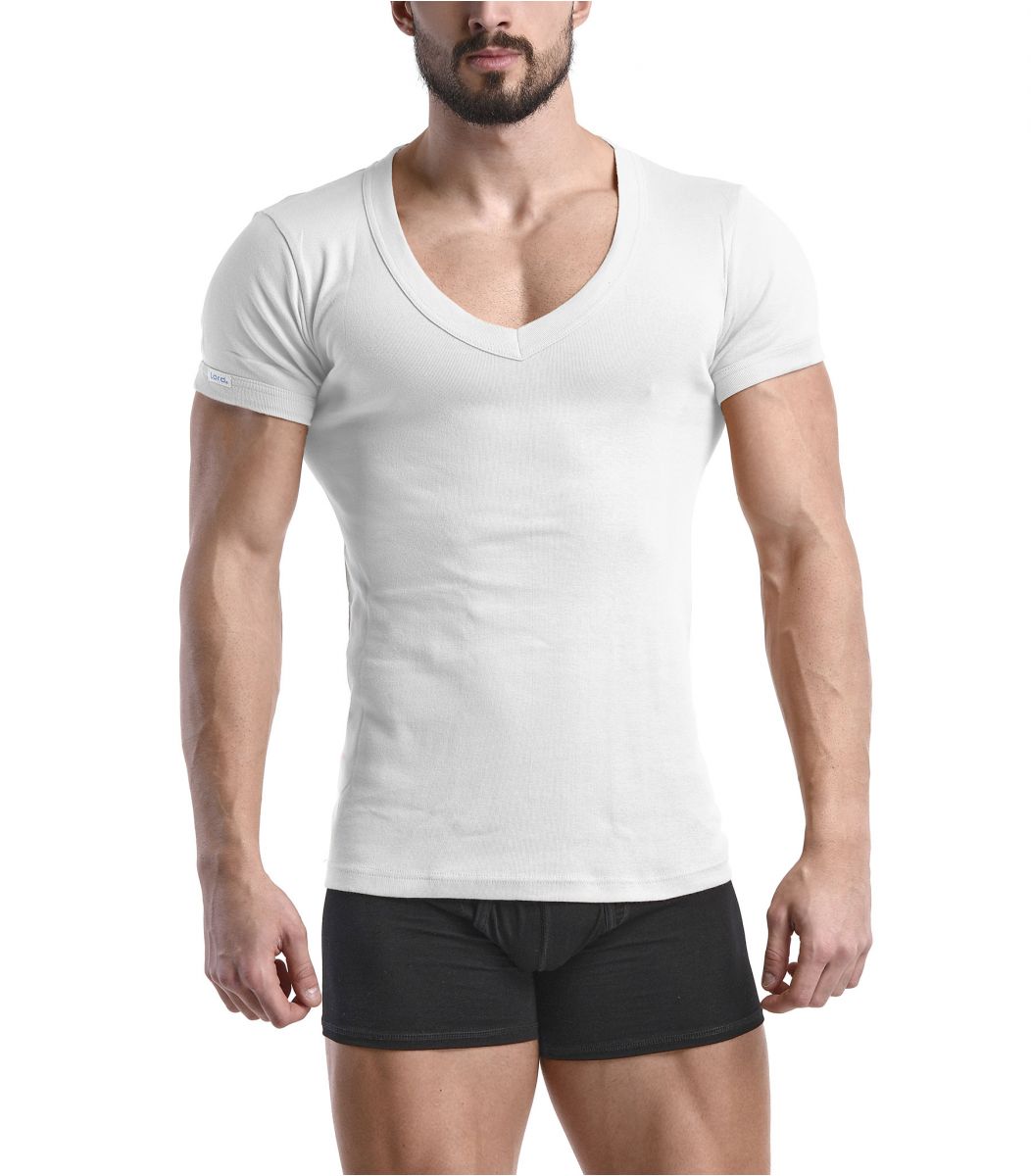 Open neck T-Shirt Lord Lord Men big Scoop Neck T-Shirt, cotton {PRODUCT_REFERENCE}-20