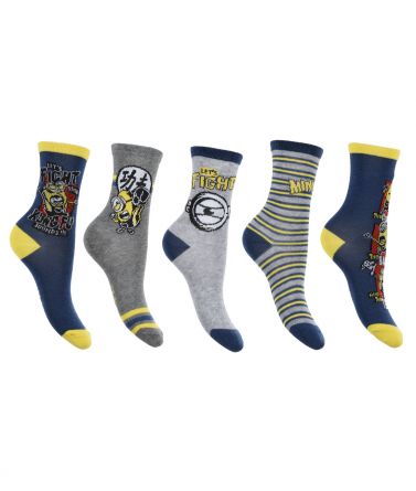 Accessories Minions Socks MINIONS 5 pairs {PRODUCT_REFERENCE}-2