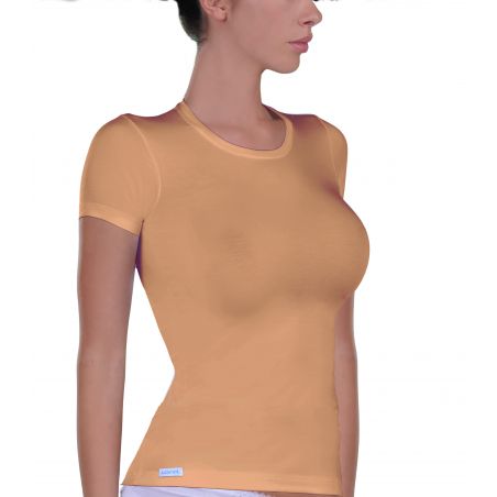  T-Shirt Short Sleeve Lord Lord Women T-Shirt, micromodal 2292-1