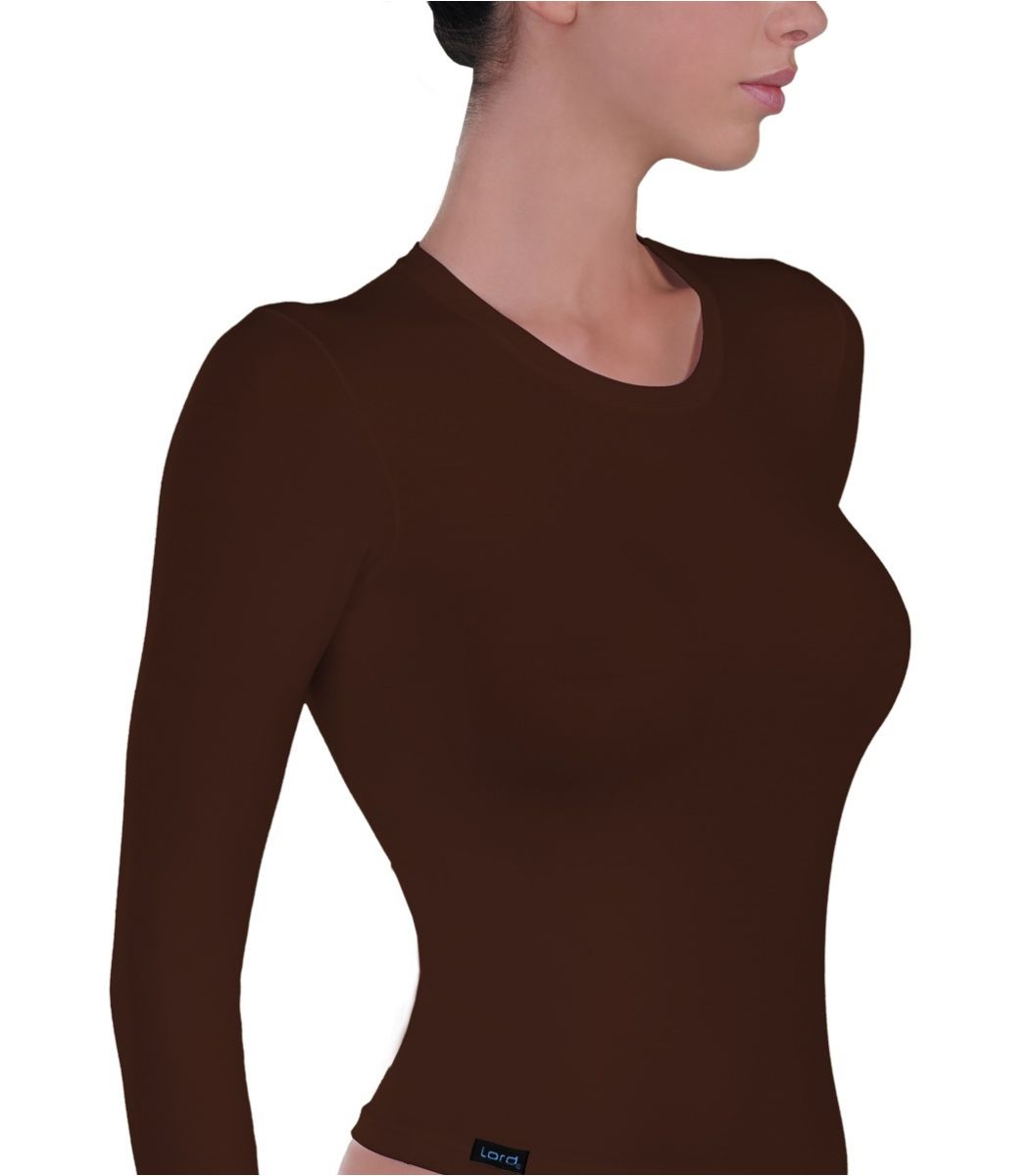 Long Sleeve, micromodal, brown