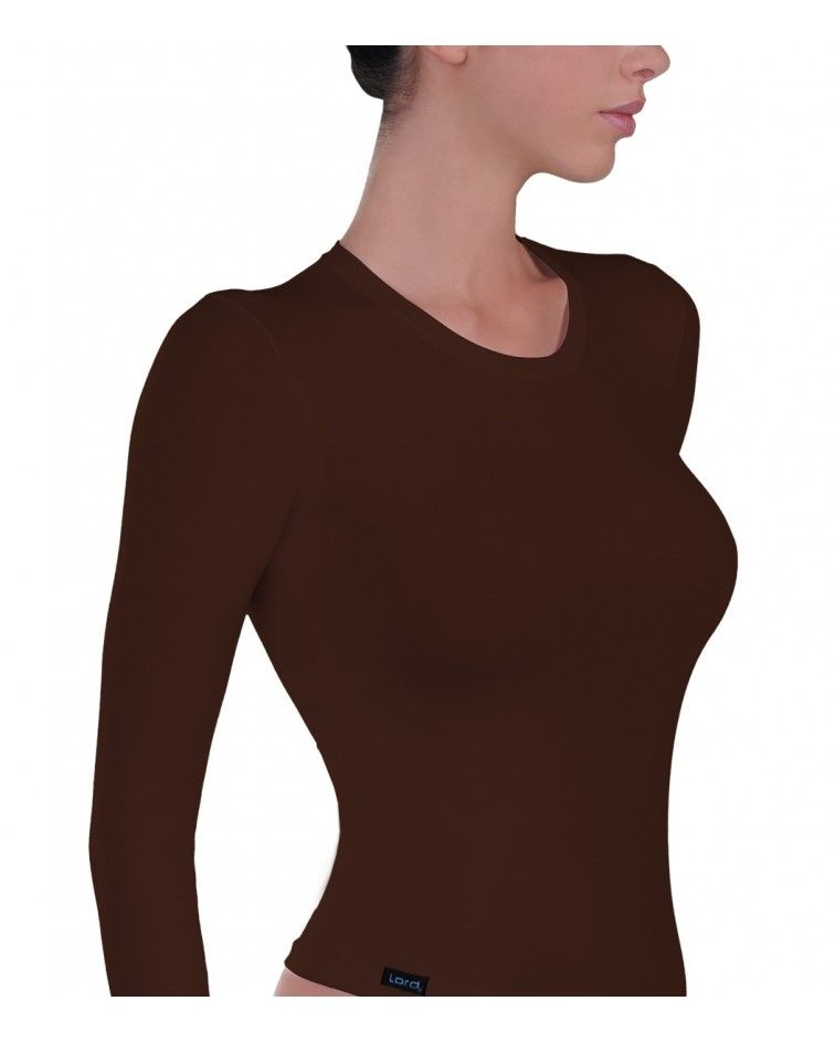 Long Sleeve, micromodal, brown