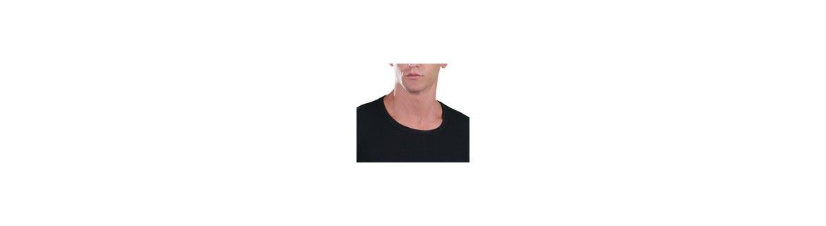 Men T-Shirt, open neck